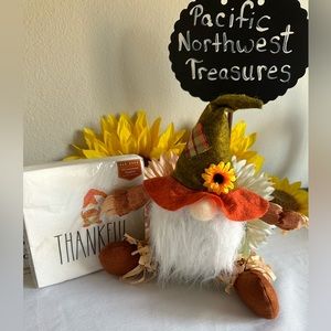 Hobby Lobby Fall Gnome and Rae DUNN Fall Themed Luncheon Napkins